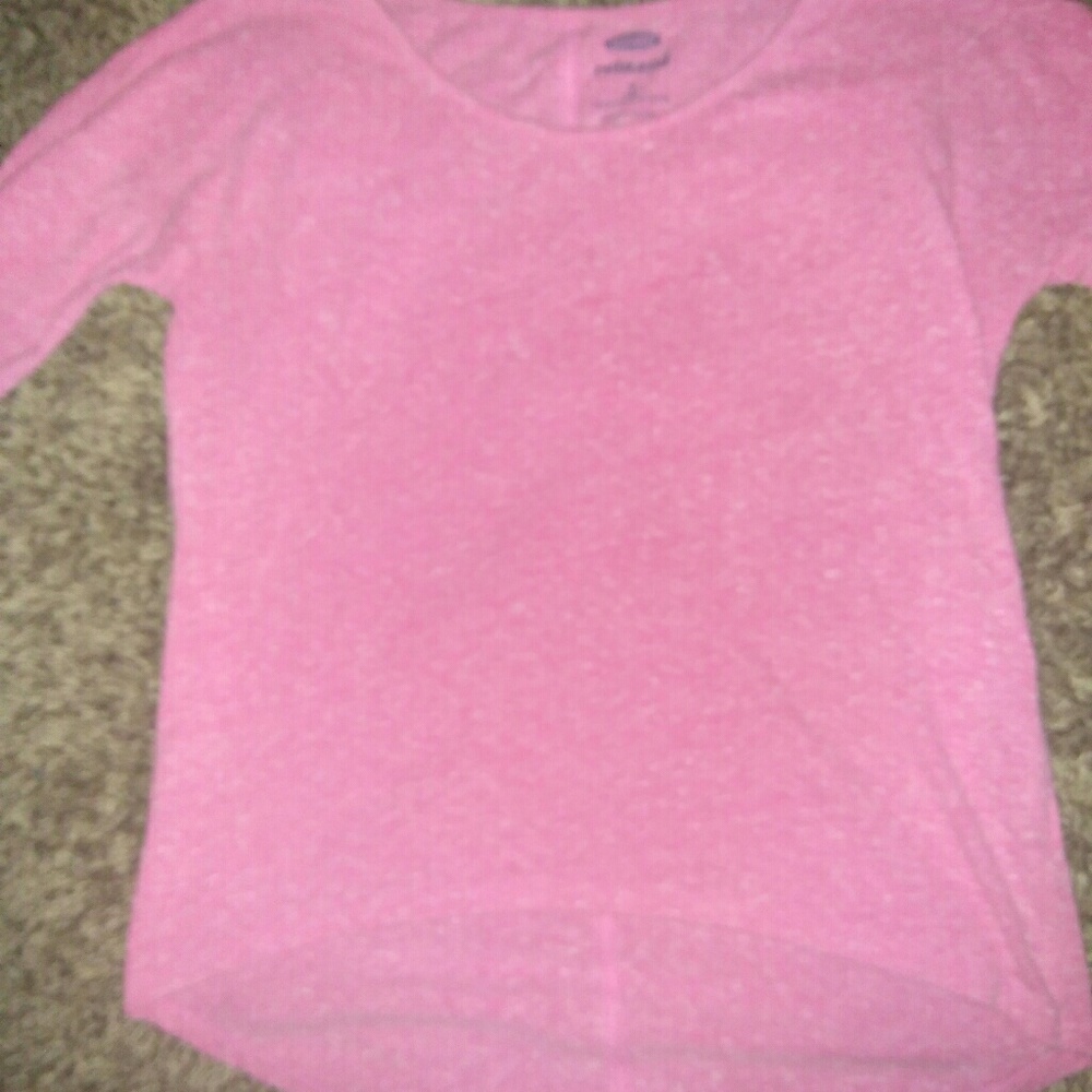 Pink long sleeve shirt